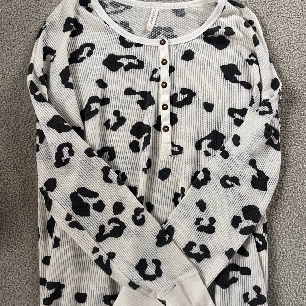 Cheetah Print Long Sleeve